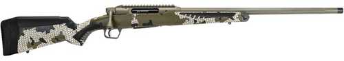 Savage Arms Impulse Big Game Bolt Action Rifle .243 Winchester 22" Medium Contour Fluted Barrel (1)-4Rd Magazine Drilled & Tapped KUIU Verde 2.0 Accustock Camouflage Stock Hazel Green Cerakote Finish