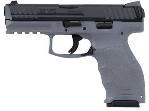 Heckler and Koch VP9 Striker Fired Semi-Automatic Pistol 9mm Luger 4.1" Barrel (3)-10Rd Magazines Night Sights Black Slide Gray Polymer Finish