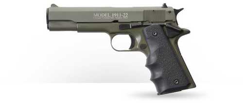 CHIAPPA 1911-22 Pistol 22LR 5" Barrel Fixed Sight 10 Round OD Green