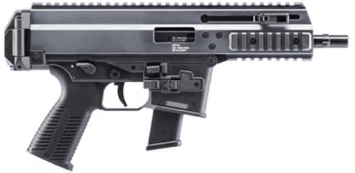 B&T APC10 PRO Semi-Automatic Pistol 10mm 6.9" Barrel (1)-15Rd Magaizne Front/Rear Flip Sights Gray Polymer Finish