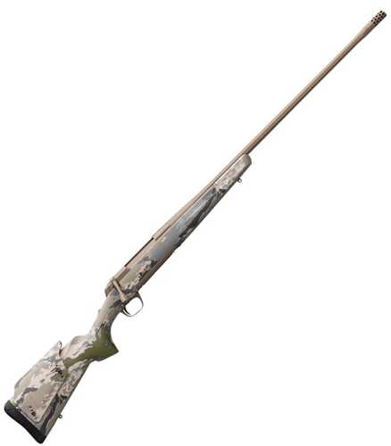 Browning X-Bolt Speed Long Range Bolt Action Rifle .28 Nosler 26" Barrel (1)-3Rd Magazine Drilled & Tapped OVIX Camouflage Composite Stock Smoked Bronze Cerakote Finish