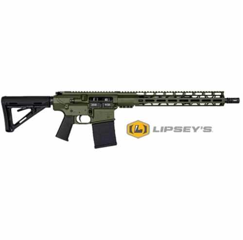 Diamondback Firearms Carbon DB10 Semi-Automatic Rifle .308 Winchester 16" Threaded Barrel (1)-20Rd Magazine Collapsible/Folding Magpul MOE Carbine Stock OD Green Finish