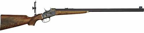 Pedersoli "John Bodine" Single Shot Rifle .45-70 Government 30" Barrel 1 Round Capacity Walnut Stock Blued Finish