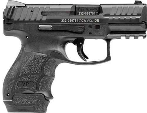 Heckler & Koch VP9SK-B Striker Fired Semi-Automatic Pistol 9mm Luger 3.39" Barrel (3)-10Rd Magazines Night Sights Black Polymer Finish