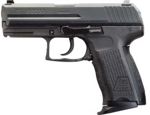 Heckler & Koch P2000 (V2) Double/Single Action Semi-Automatic Pistol 9mm Luger 3.66" Barrel (3)-13Rd Magazines Night Sights Blued Polymer Finish