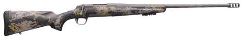 Click to see larger image. Browning X-Bolt Mountain Pro Bolt Action Rifle 6.8 Western 24" Sporter Barrel (1)-3Rd Magazine Drilled & Tapped Black With Gray & Tan Accents Carbon Fiber Stock Tungsten Finish