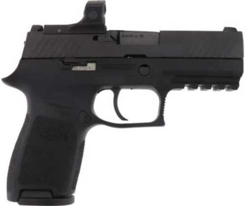 Sig Sauer P320 Semi-Automatic Pistol 9mm Luger 3.9" Barrel (2)-15Rd Steel Magazines FIxed Sights Black Polymer Finish