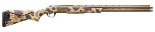 Browning Cynergy Wicked Wing Over/Under Shotgun 12 Gauge 3.5" Chamber 28" Double Barrel 2 Round Capacity Ivory Front & Mid Bead Sights Vintage Tan Camouflage Composite Stock Burnt Bronze Cerakote Finish