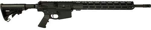 Del-Ton Alpha 308 Optics Ready Semi-Automatic Rifle .308 Winchester 18" Barrel (1)-20Rd Magazine 6 Position Adjustable Collapsible/Folding Synthetic Stock Black Finish