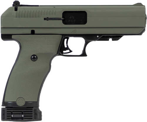 Hi-Point JHP Semi-Automatic Pistol .45 ACP 4.5" Barrel (1)-9Rd Magazine Adjustable Sights Green Polymer Finish
