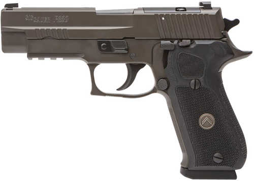 Sig Sauer P220 Semi-Automatic Pistol .45 ACP 4.4" Barrel (1)-8Rd Single Stack Magazine X-RAY3 Front & Rear Sights G10 Black Grips Legion Gray Finish