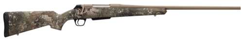 Winchester XPR Bolt Action Rifle 6.8 Western 24" Button Rifling Barrel (1)-3Rd Magazine Drilled & Tapped True Timber Strata Camouflage Composite Stock Brown Finish