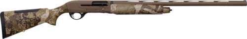 Weatherby 18I Waterfowler Semi-Automatic Shotgun 12 Gauge 3.5" Chamber 28" Venr Rib Barrel 4 Round Capacity Camouflage Shim Adjustable Polymer Stock Flat Dark Earth Finish