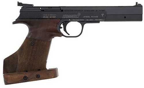 Walther Hammerli X-Esse SF Expert Semi-Automatic Pistol .22 Long Rifle 6" Barrel (2)-10Rd Magazines Adjustable Sights Walnut Match Grip Black Finish