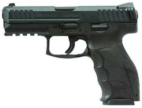 Heckler & Koch VP40 Striker Fired Semi-Automatic Pistol 9mm Luger 4.1" Barrel (2)-10Rd Magazines 3 Dot, Radioactive Luminous Sights Black Polymer Finish