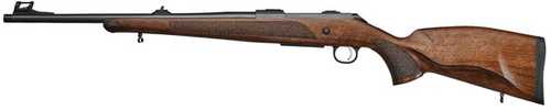 CZ-USA 600 Lux Bolt Action Rifle .30-06 Springfield 20" Barrel (1)-4Rd Magazine Fiber Optic Front & Adjustable Rear Sights Dark Brown Laminate Wood Stock Blued Finish