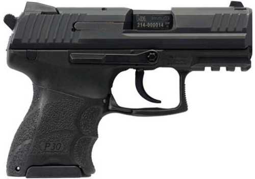 Heckler & Koch P30SKS V3 Semi-Automatic Pistol 9mm Luger 3.27" Barrel (1)-12Rd & (1)-15Rd Magazine Fixed Sights Black Polymer Finish