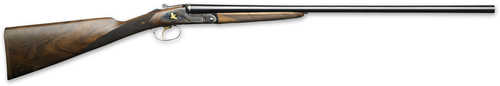 F.A.I.R. Iside Prestige Tartaruga Gold Break Open Side By Shotgun 12 Gauge 3" Chamber 28" Barrel Round Capacity Walnut Stock Blued Finish