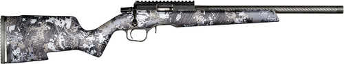 Christensen Arms Ranger Bolt Action Rifle .22 WMR 18" Threaded Barrel 9 Round Capacity Integrated Base Sitka Elevate II Camouflage Carbon Fiber Stock Black Finish