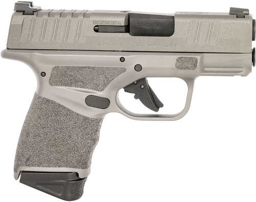 Springfield Armory Hellcat Micro-Compact Semi-Automatic Pistol 9mm Luger 3" Black Melonite Barrel (1)-13Rd Magazine Tritium Front U-Notch Rear Sights Tungsten Gray Cerakote Slide Polymer Finish