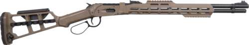 GForce Arms LVR410 Skeleton Tactical Lever Action Shotgun .410 Gauge 2.5" Chamber 20" Barrel 7 Round Capacity Hiviz Front & Adjustable Rear Sights Stock Flat Dark Earth Cerakote Finish