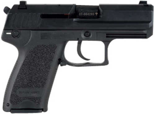 Heckler & Koch USP Compact V1 Single/Double Action Semi-Automatic Pistol 9mm Luger 3.58" Polygonal Rifled Barrel (1)-10Rd Magazine Fixed Sights Black Polymer Finish