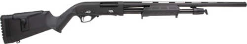 Armscor YAG20 Pump Action Shotgun 20 Gauge 3" Chamber 22" Barrel 5 Round Capacity Fiber Optic Front Sight Synthetic Stock Matte Black Finish