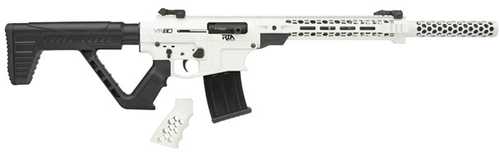 Rock Island Armory VR80 Semi-Automatic Shotgun 12 Gauge 3" Chamber 20" Barrel (2)-5Rd Magazines Flip Up Front And Rear Adjustable Sights Fixed Black Thumbhole Tactical Stock Stormtrooper White Cerakote Finish