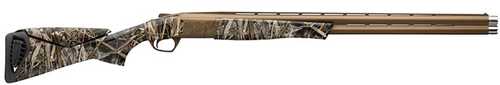 Browning Cynergy Wicked Wing Break Open Over/Under Shotgun 12 Gauge 3.5" Chamber 26" Vent Rib Barrel 2 Round Capacity Ivory Bead Front Sights Realtree Max-7 Wood Stock Burnt Bronze Cerakote Finish