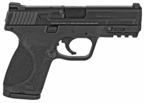 Smith & Wesson Law Enforcement M&P 2.0 Compact Striker Fired Semi-Automatic Pistol .40 S&W 4" Barrel 13Rd Magazine Night Sights Matte Black Polymer Finish