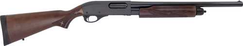 Remington 870 12 Gauge Pump Shotgun 18.5'' Barrel 4 round Dark Stained Hardwood Stock Cylinder Bore
