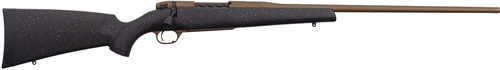 Weatherby Mark V Hunter Bolt Action Rifle .308 Winchester 22" Barrel (1)-4Rd Magazine Drilled & Tapped Bronze Speckled Black Synthetic Stock Burnt Cerakote Finish