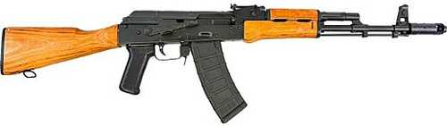 Lee Armory AK-74 Semi-Automatic Rifle 5.45x39mm 16.25" 4150 Chrome Lined Barrel (1)-30Rd Magazine Hardwood Stock Black Finish