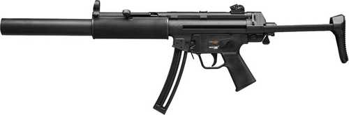 Heckler & Koch MP5 Semi-Automatic Rifle .22 Long 16.1" Barrel (1)-10Rd Magazine Adjustable Sights 2-Position Retractable Stock Matte Black Finish