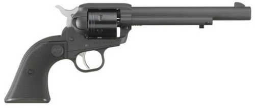Ruger Wrangler Single Action Revolver .22 Long Rifle 6.5" Barrel 6 Round Capacity Blade Front & Integral Rear Sights Checkered Synthetic Grips Black Finish