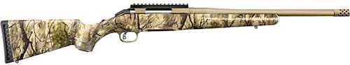 Ruger American Bolt Action Rifle 7mm PRC 24" Barrel (1)-3Rd Magazine Go Wild Camouflage Synthetic Stock Bronze Finish