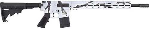Great Lakes Firearms AR15 Semi-Automatic Rifle .350 Legend 16" Barrel (1)-5Rd Magazine Black 6 Position Synthetic Stock Pursuit Snow Camouflage Finish