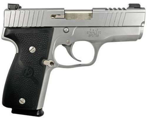 Kahr Arms K Double Action Only Semi-Automatic Pistol 9mm Luger 3.5" Barrel (3)-7Rd Magazines TruGlo Night Sights Black Textured Wraparound Polymer Grips Matte Stainless Steel Finish