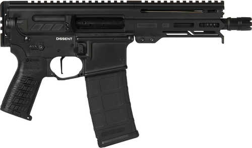 Click to see larger image. CMMG Dissent MK4 Semi-Automatic Pistol .300 AAC Blackout 6.5" Barrel (1)-30Rd Magazine Polymer Finish