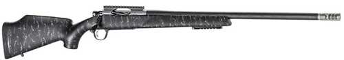Christensen Arms Traverse Bolt Action Rifle 6.8 Western 24" Threaded Barrel (1)-3Rd Magazine Black With Gray Webbing Synthetic Stock Stainless Steel Finish