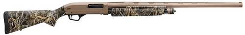 Click to see larger image. Winchester Super X Pump Hybrid Hunter Action Shotgun 12 Gauge 3.5" Chamber 28" Barrel 4 Round Capacity TRU-GLO Fiber Optic Fixed Sights Realtree Max-7 Synthetic Stock Flat Dark Earth Permacote Finish