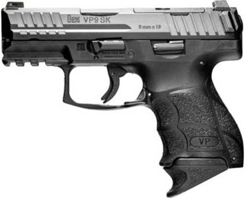 Heckler & Koch VP9SK Optic Ready Semi-Automatic Pistol 9mm Luger 3.39" Barrel 10Rd Magazines Night Sights Black Polymer Finish