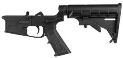Alex Pro Firearms Ar-15 Complete Billet Lower With M4 Buttstock