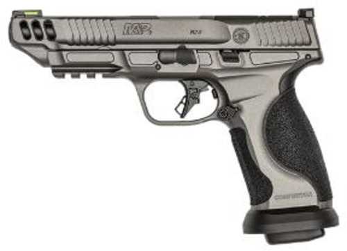 Smith & Wesson Performance Center M&P9 M2.0 Competitor Semi-Automatic Pistol 9mm Luger 5" Barrel (4)-17Rd Magazines Tungsten Gray Cerakote Finish