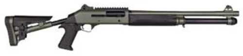 IFC ASKA M4 Semi-Automatic Shotgun 12 Gauge 3" Chamber 18.5" Barrel 5 Round Capacity Adjustable Polymer Stock Black Finish
