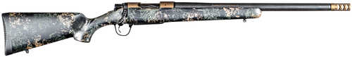 Christensen Arms Ridgeline FFT Bolt Action Rifle 7mm PRC 22" Barrel 4 Round Capacity Carbon Synthetic Stock With Green And Tan Accents Burnt Bronze Cerakote Finish