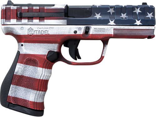 Citadel Centurion Semi-Automatic Pistol 9mm Luger 4" Barrel (1)-14Rd Magazine American Flag Cerakote Polymer Finish