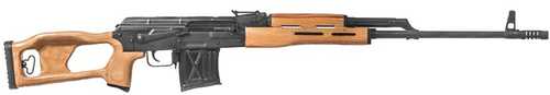 Century Arms PSL Semi-Automatic Rifle 7.62x54mmR 24.5" Barrel (1)-10Rd Magazine Brown Fixed Laminate Thumbhole Stock Black Finish