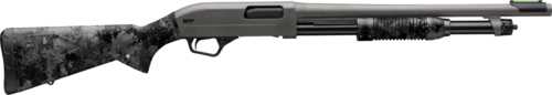 Winchester Super X Pump Defender Action Shotgun 20 Gauge 3" Chamber 18" Barrel 5 Round Capacity TrueTimber Midnight Composite Stock Gray Perma-Cote Finish