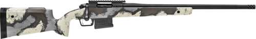Springfield Armory 2020 Waypoint Bolt Action Rifle 6.5 Creedmoor 22" Barrel (1)-5Rd Magazine Ridgeline Camouflage Carbon Fiber Stock Black Cerakote Finish